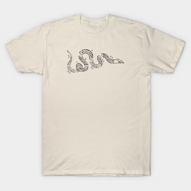 Join or Die Snake T-Shirt by NeilGlover